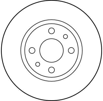 Stabdžių diskas TRW DF1788