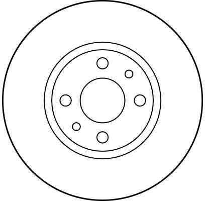 Stabdžių diskas TRW DF1790