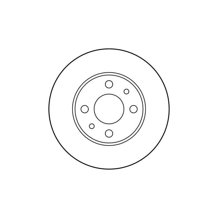 Stabdžių diskas TRW DF1791