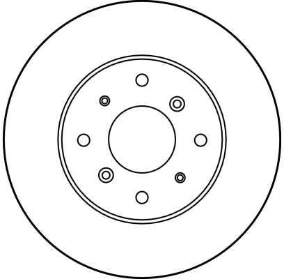 Stabdžių diskas TRW DF1811