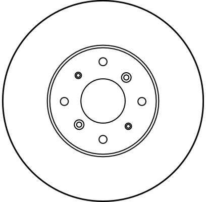 Stabdžių diskas TRW DF1812