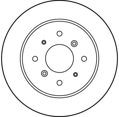 Stabdžių diskas TRW DF1814