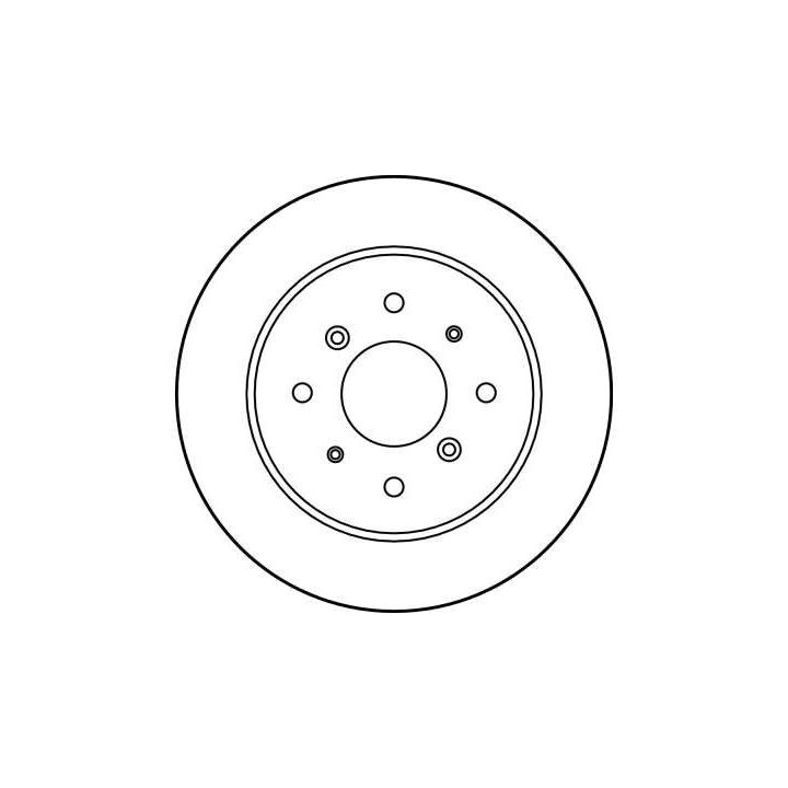 Stabdžių diskas TRW DF1815