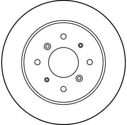 Stabdžių diskas TRW DF1815