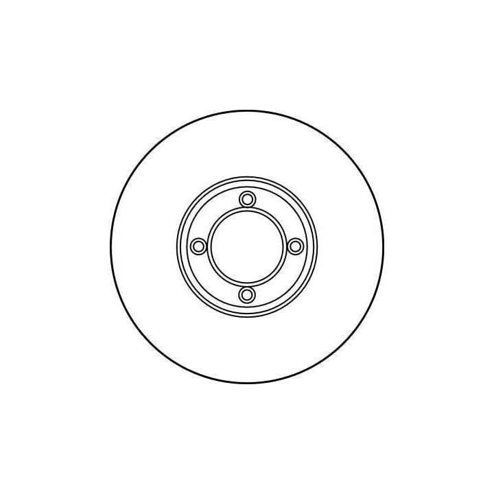 Stabdžių diskas TRW DF1856