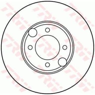 Stabdžių diskas TRW DF1878