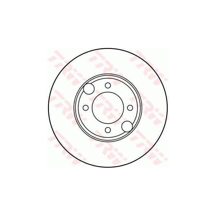 Stabdžių diskas TRW DF1878
