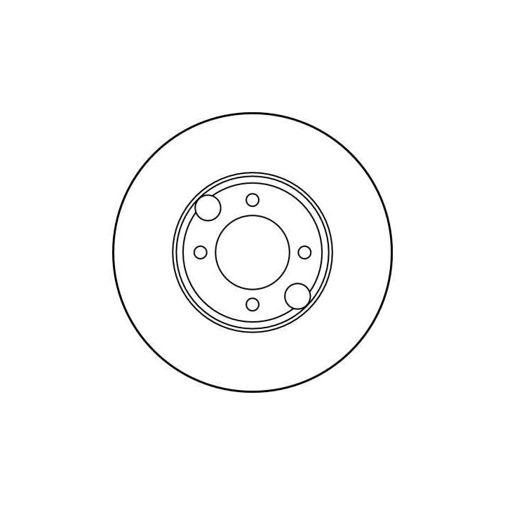 Stabdžių diskas TRW DF1878