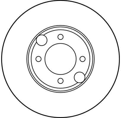 Stabdžių diskas TRW DF1878