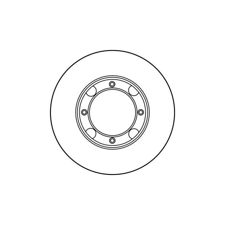 Stabdžių diskas TRW DF1952