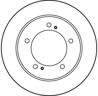 Stabdžių diskas TRW DF1953