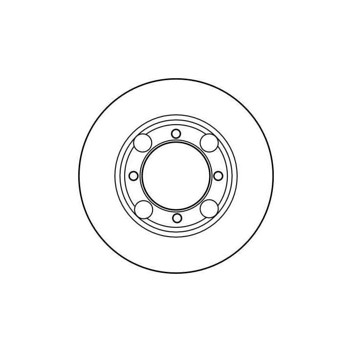 Stabdžių diskas TRW DF1997