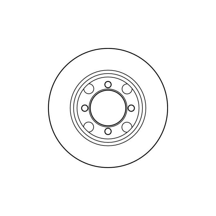 Stabdžių diskas TRW DF2607