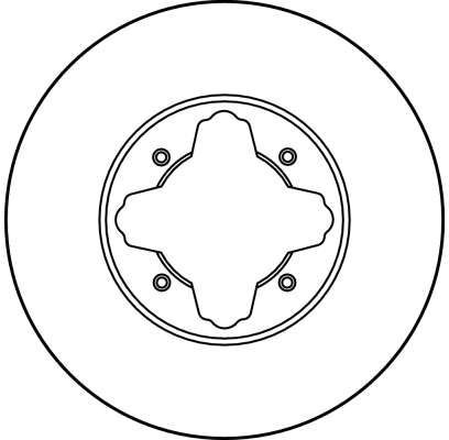 Stabdžių diskas TRW DF2679