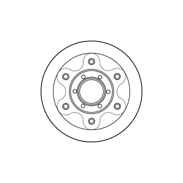 Stabdžių diskas TRW DF2788S