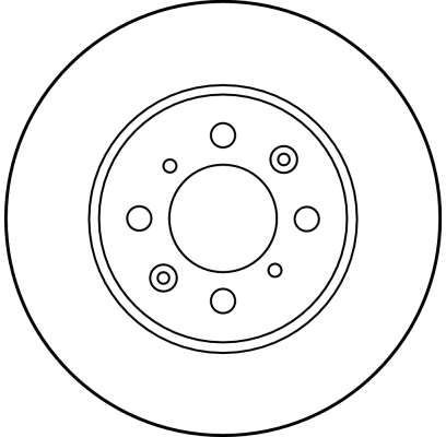 Stabdžių diskas TRW DF2792