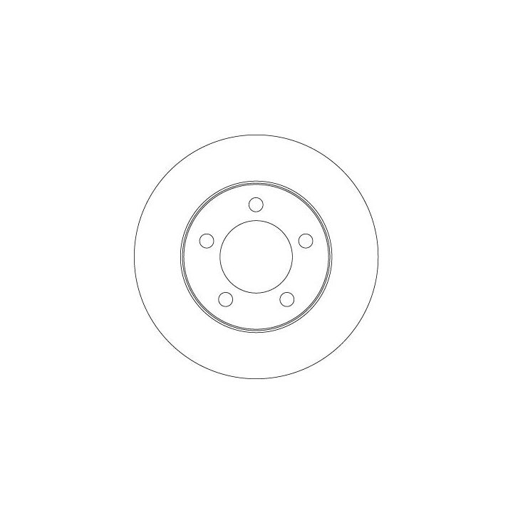 Stabdžių diskas TRW DF2816S