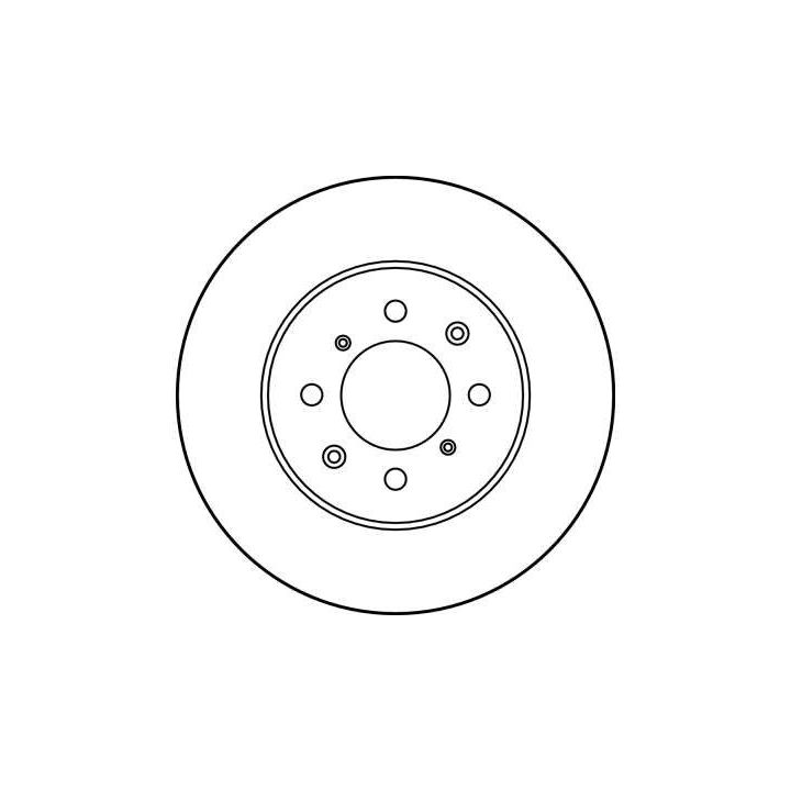 Stabdžių diskas TRW DF3021