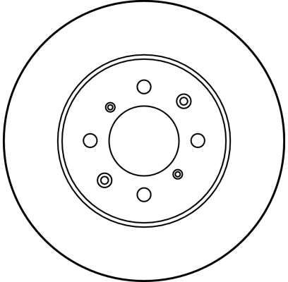 Stabdžių diskas TRW DF3021