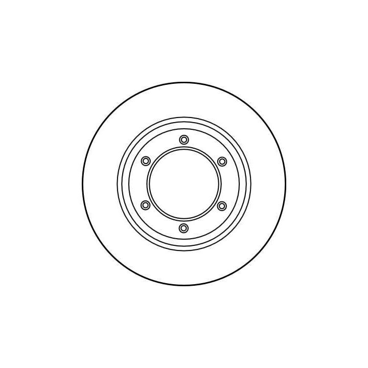 Stabdžių diskas TRW DF3047