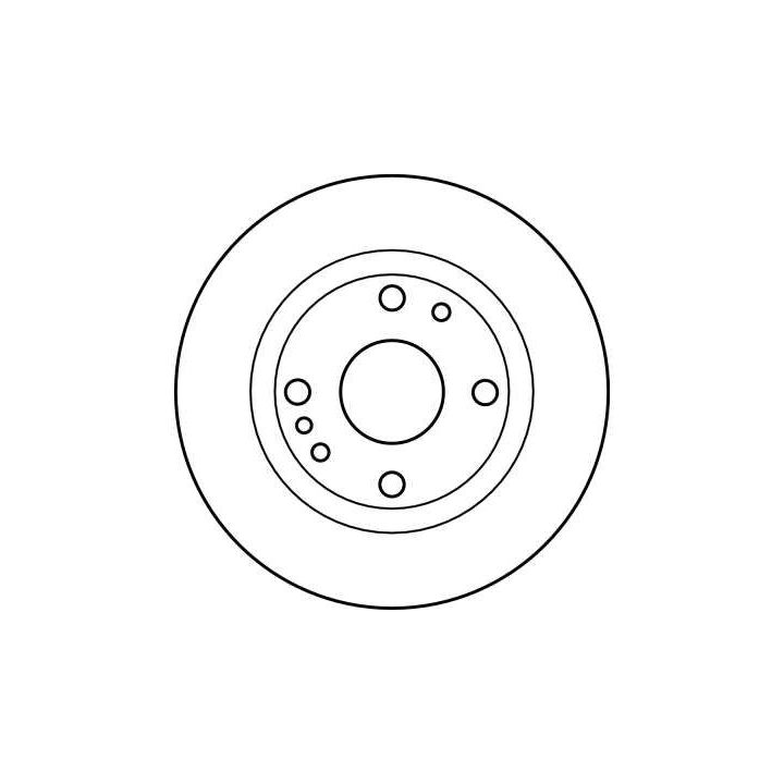 Stabdžių diskas TRW DF3088