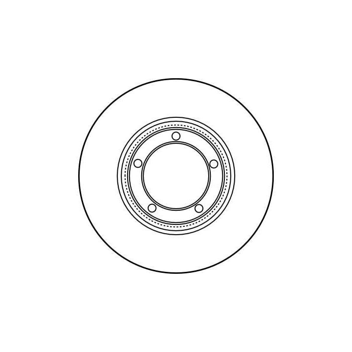 Stabdžių diskas TRW DF3119