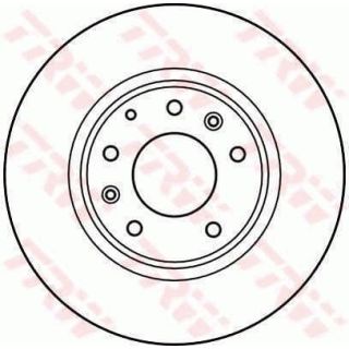 Stabdžių diskas TRW DF4011