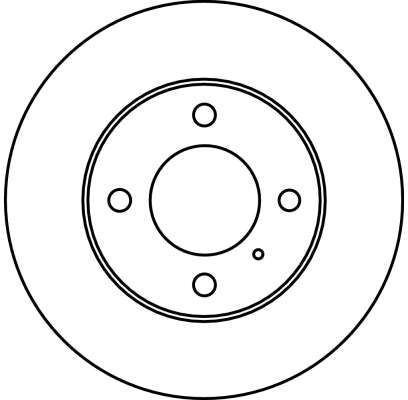 Stabdžių diskas TRW DF4021