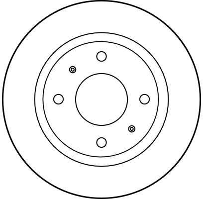 Stabdžių diskas TRW DF4127