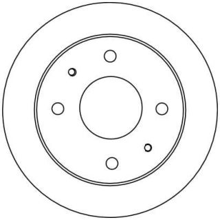 Stabdžių diskas TRW DF4132