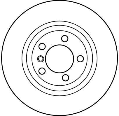 Stabdžių diskas TRW DF4166