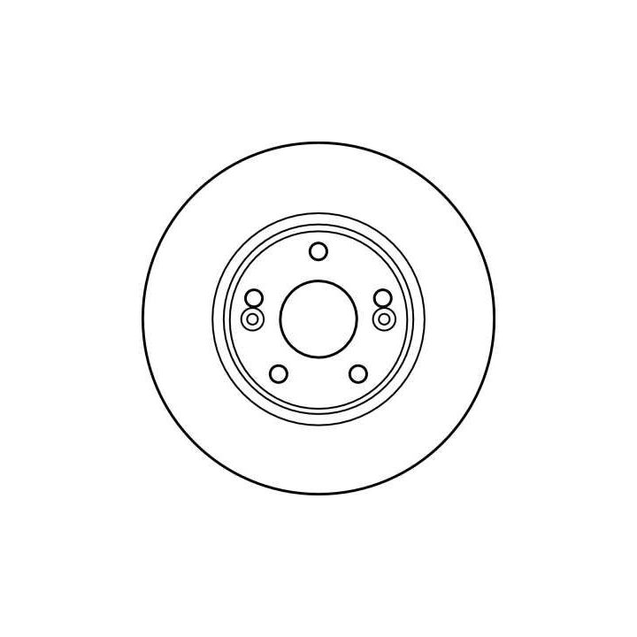 Stabdžių diskas TRW DF4179