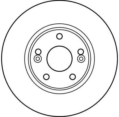Stabdžių diskas TRW DF4179