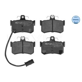 Stabdžių trinkelių rinkinys, diskinis stabdys MEYLE 025 200 8714/W