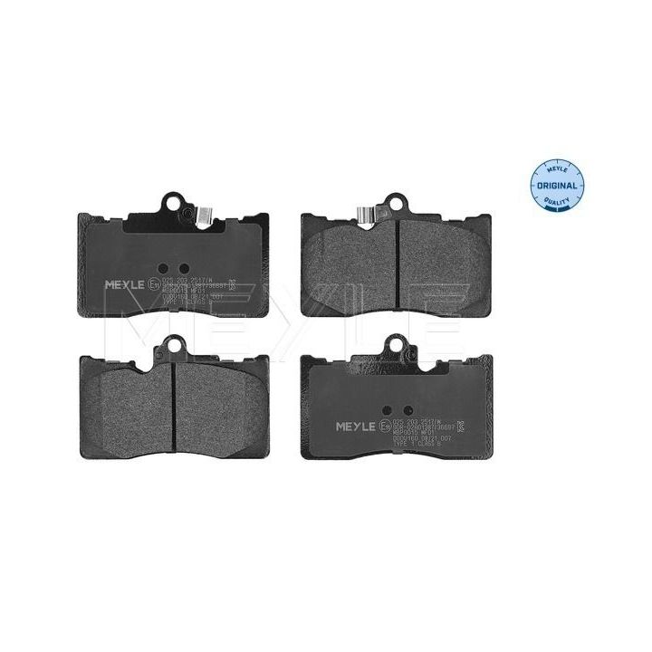 Stabdžių trinkelių rinkinys, diskinis stabdys MEYLE 025 203 2517/W