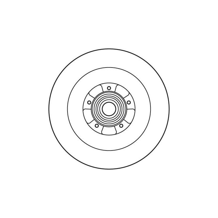 Stabdžių diskas TRW DF4228BS
