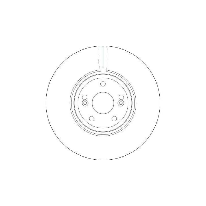 Stabdžių diskas TRW DF4231S
