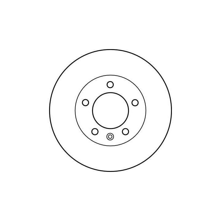Stabdžių diskas TRW DF4234