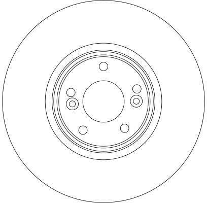 Stabdžių diskas TRW DF4260S