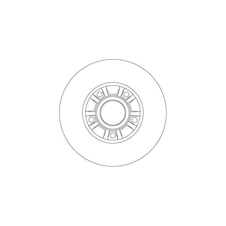 Stabdžių diskas TRW DF4273BS