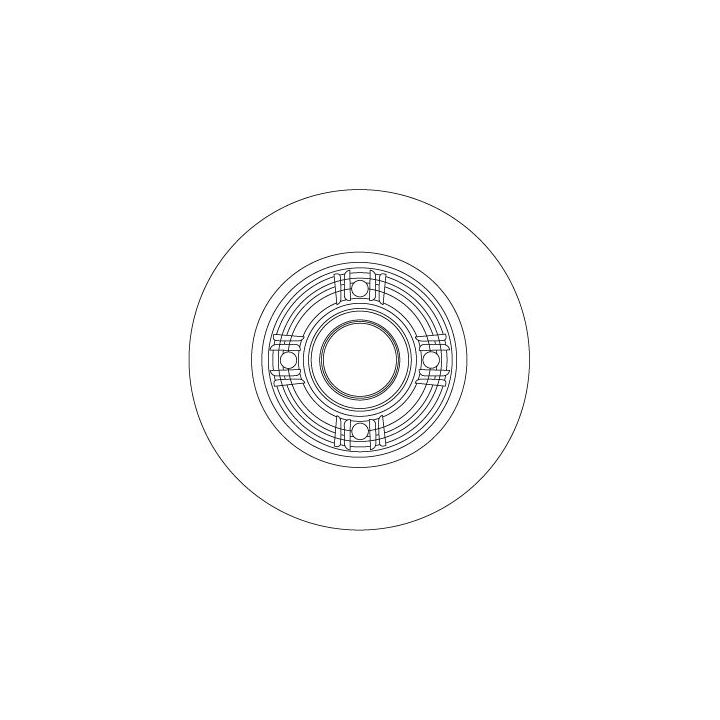 Stabdžių diskas TRW DF4274S