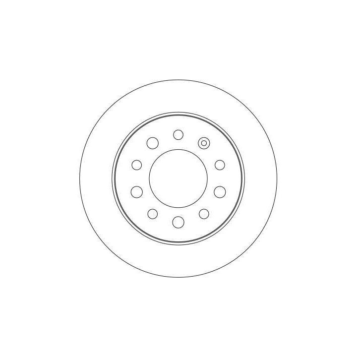 Stabdžių diskas TRW DF4282