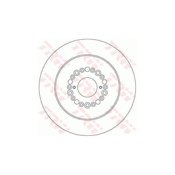 Stabdžių diskas TRW DF4289
