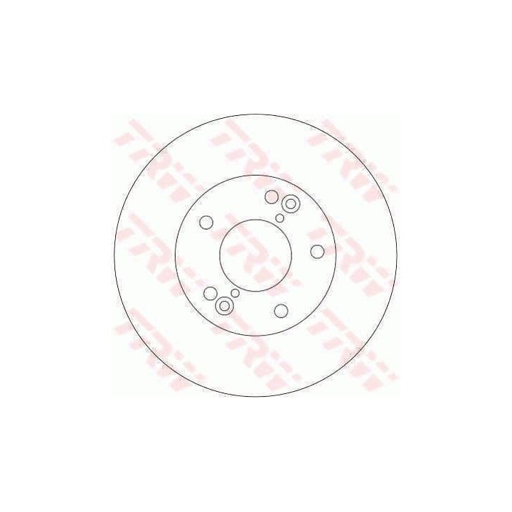 Stabdžių diskas TRW DF4292