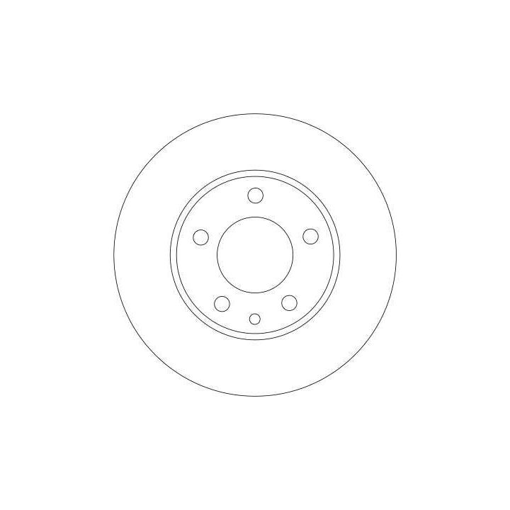 Stabdžių diskas TRW DF4328