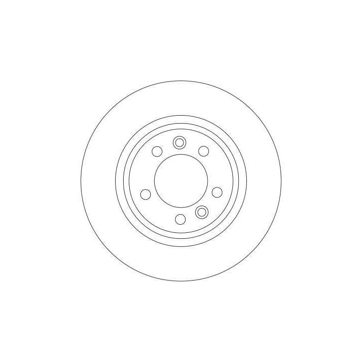 Stabdžių diskas TRW DF4351