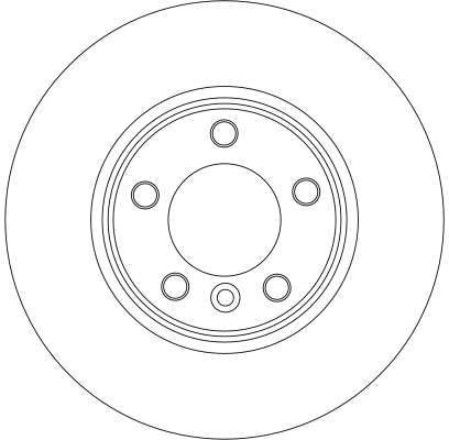 Stabdžių diskas TRW DF4359