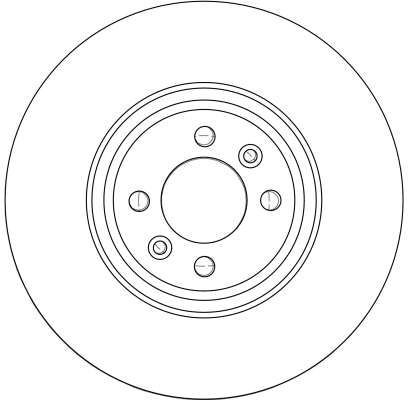 Stabdžių diskas TRW DF4371