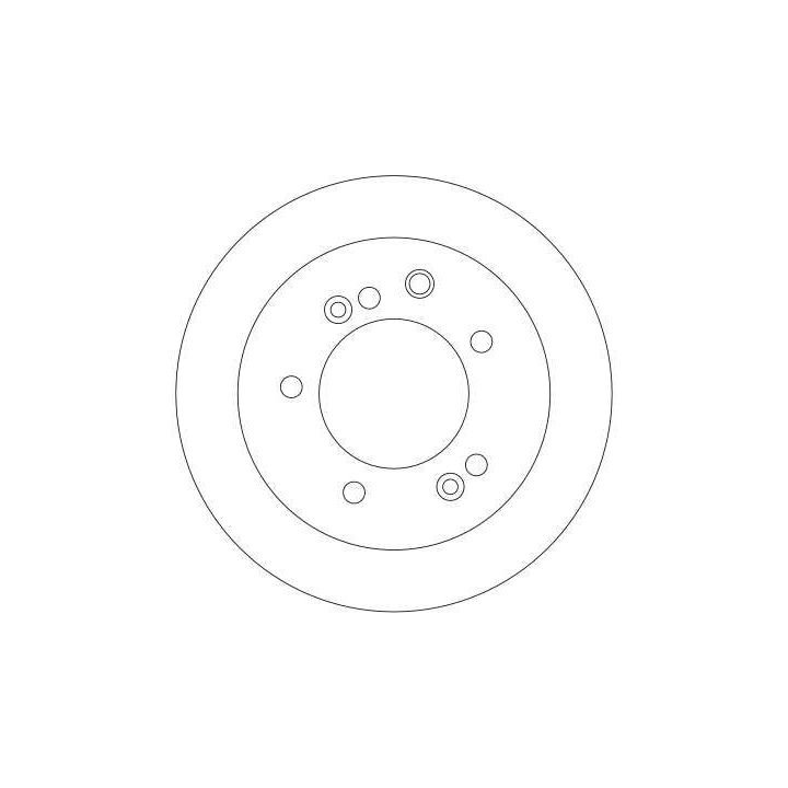 Stabdžių diskas TRW DF4395S