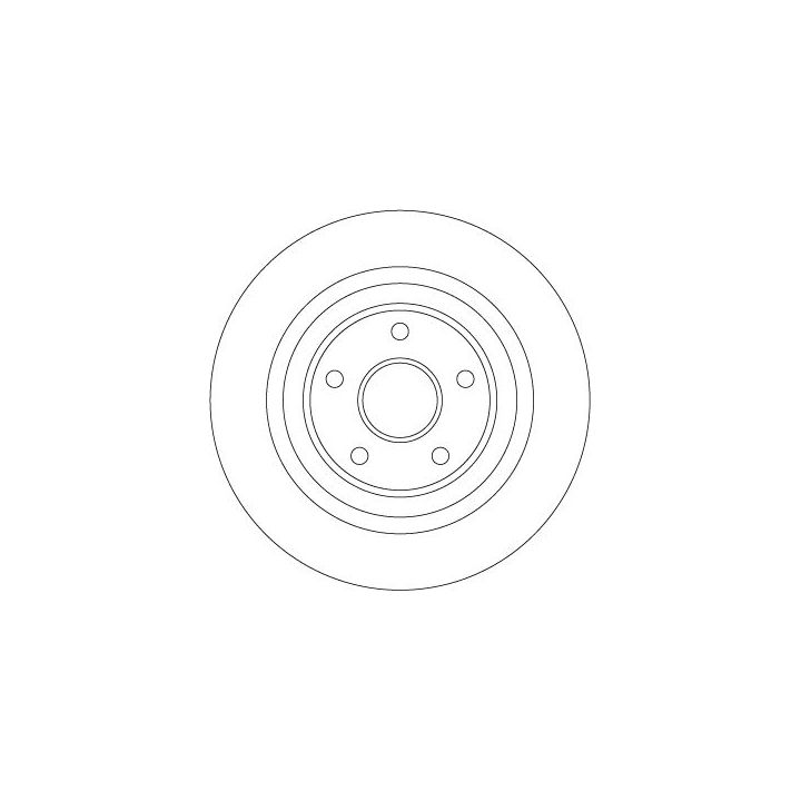 Stabdžių diskas TRW DF4413BS